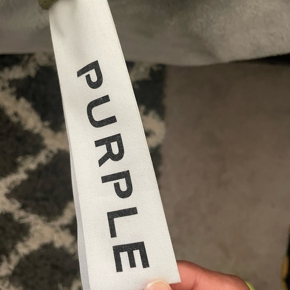 Purple brand Green Hoodie - Picture 3 of 4